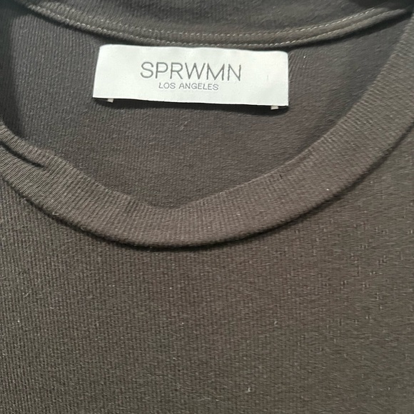 SPRWMN Black TShirt Dress Size Small - Picture 2 of 8
